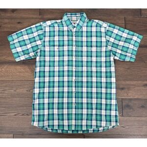 Wrangler Rugged‎ Wear Short Sleeve Button Down Size XLT